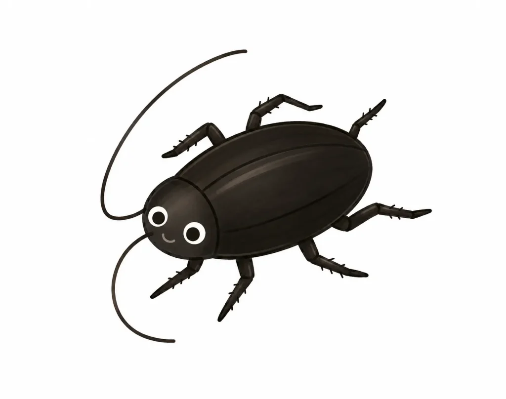 クロゴキブリの画像