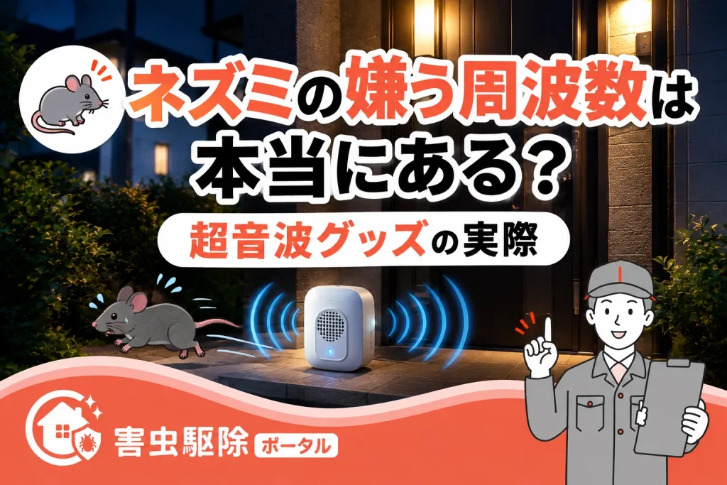 ネズミの嫌う周波数は本当にある？国・自治体の資料で見る超音波グッズの実際