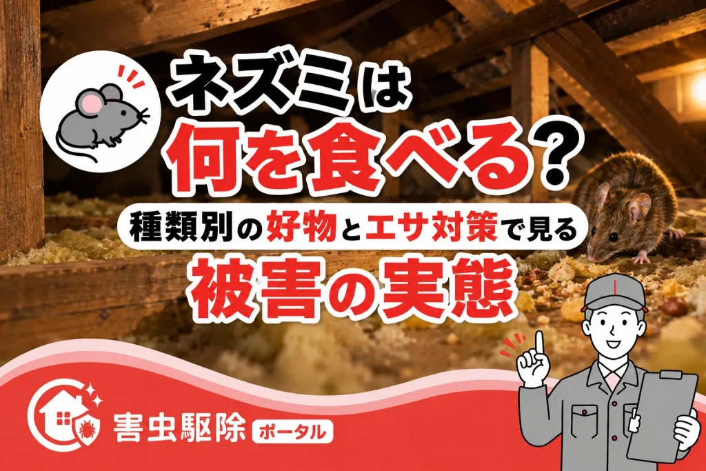 ネズミは何を食べる？のサムネ